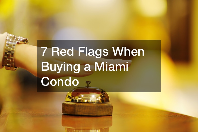 red flags in condo documents